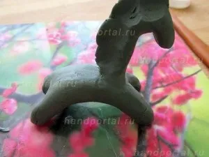 Дитяча іграшка з глини «конячка» в стилі димковской розписного іграшки - все, що зроблено своїми (іграшки) Дитяча іграшка з глини «конячка» в стилі димковской розписного іграшки - все, що зроблено своїми