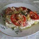 Картопля, запечена з грибами і овочами в духовці - рецепт з фото (овочами) Картопля, запечена з грибами і овочами в духовці - рецепт з фото