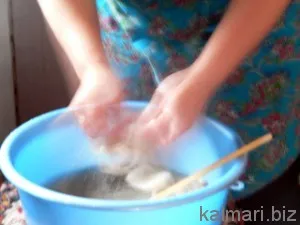 Кальмари смажені з цибулею (з цибулею) Кальмари смажені з цибулею