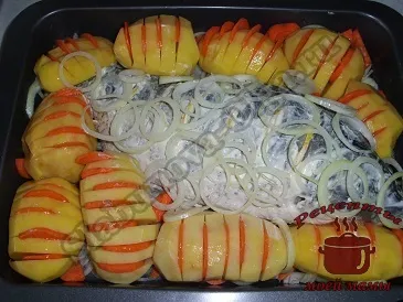 Короп з картоплею