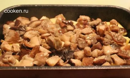 Картопля, запечена з грибами і овочами в духовці - рецепт з фото (грибами) Картопля, запечена з грибами і овочами в духовці - рецепт з фото