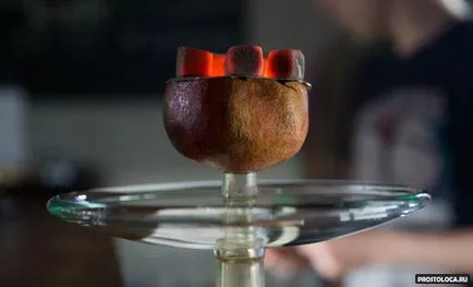 Кальяни на фруктах (фрукт досить твердий) Кальяни на фруктах