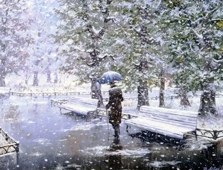 Картинки сніг йде