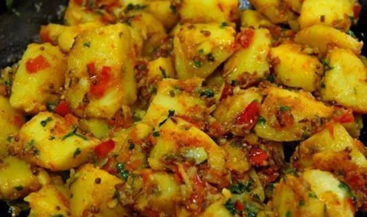 Картопля по-бомбейська - покроковий рецепт з фото на (кулінарія) Картопля по-бомбейська - покроковий рецепт з фото на