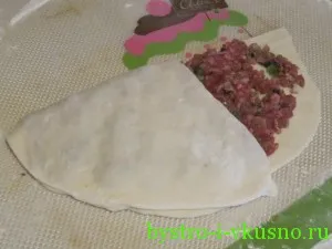 Китайські коржі з мясом - покроковий рецепт з фото, швидко і смачно