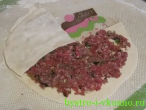 Китайські коржі з мясом - покроковий рецепт з фото, швидко і смачно