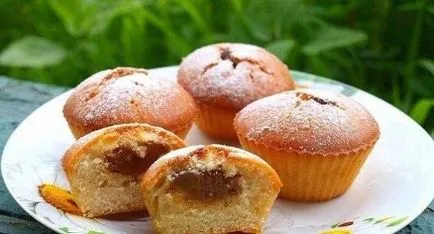 Кекси зі згущеним молоком всередині домашні рецепти з фото крок за кроком (домашні) Кекси зі згущеним молоком всередині домашні рецепти з фото крок за кроком