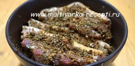 Копчене сало в мультиварці (з рідким димом) (бекон в мультиварці) Копчене сало в мультиварці (з рідким димом)