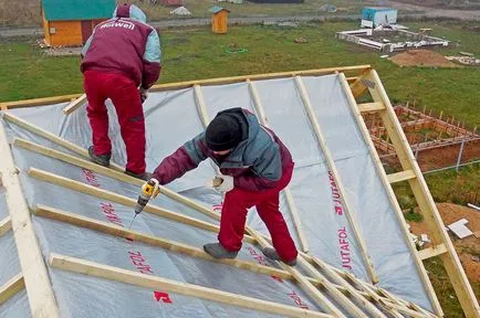 Контробрешетка під металочерепицю розмір, пристрій, монтаж