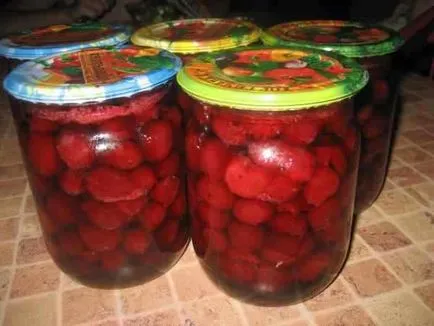 Консервування вишні
