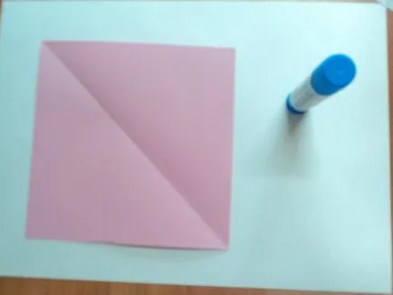 Кошик з паперу своїми руками (дії протилежної сторони) Кошик з паперу своїми руками