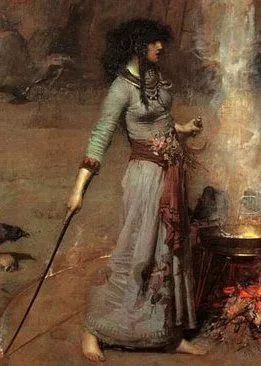Багаття, коло і магічні інструменти - магія шувані (інструменти відьми) Багаття, коло і магічні інструменти - магія шувані