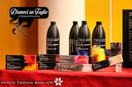 Фарба для волосся tigi (палітра)