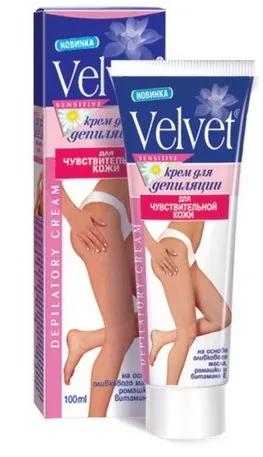 Крем для депіляції тіла і зони бікіні (veet, velvet, батист)