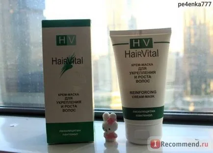 Крем-маска hair vital для зміцнення і зростання волосся - «несподівано класна маска для зволоження і (крем-маска) Крем-маска hair vital для зміцнення і зростання волосся - «несподівано класна маска для зволоження і