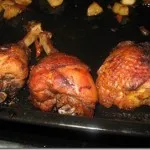 Курка в духовці з чорносливом і картоплею (курка) Курка в духовці з чорносливом і картоплею