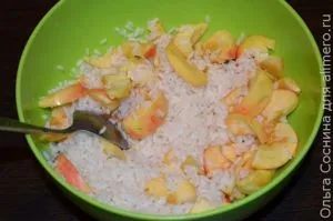 Курка фарширована яблуками і рисом (рецепти з фото) Курка фарширована яблуками і рисом