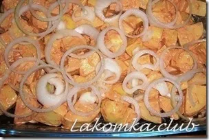 Курячі крильця в духовці з картоплею в рукаві (крильця) Курячі крильця в духовці з картоплею в рукаві
