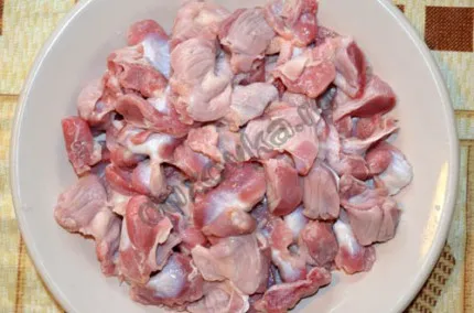 Курячі шлуночки з картоплею - рецепт з покроковими фото (курячі шлунки картоплею) Курячі шлуночки з картоплею - рецепт з покроковими фото