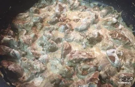 Курячі сердечка з печінкою - покроковий рецепт з фото на (рецепти) Курячі сердечка з печінкою - покроковий рецепт з фото на