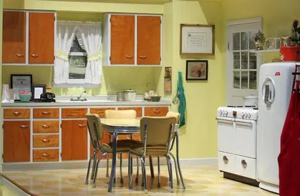 Кухня в стилі ретро - фотодобірка найстильніших інтер'єрів (дизайн) Кухня в стилі ретро - фотодобірка найстильніших інтер'єрів