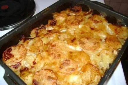 Куряча грудка в духовці з картоплею та іншими овочами (овочами) Куряча грудка в духовці з картоплею та іншими овочами