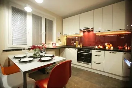 Кухонний скляний стіл всі достоїнства і недоліки (недоліки) Кухонний скляний стіл всі достоїнства і недоліки