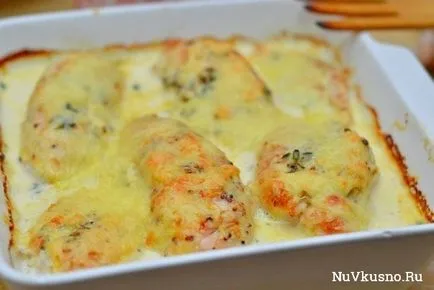Куряче філе у вершковому соусі
