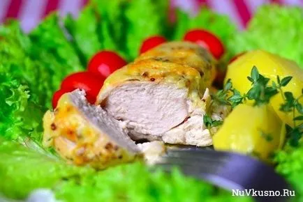 Куряче філе у вершковому соусі