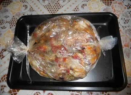 Курка з овочами в пакеті для запікання - покроковий рецепт з фото на (пакеті) Курка з овочами в пакеті для запікання - покроковий рецепт з фото на