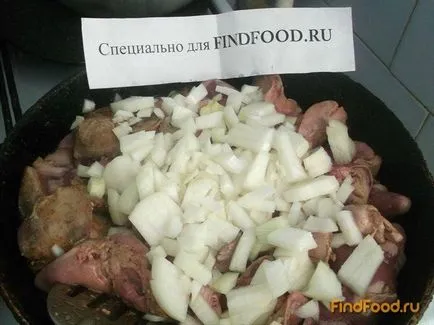Куряча печінка з серцями рецепт з фото (печінка) Куряча печінка з серцями рецепт з фото