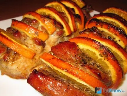Курка в духовці рецепт з мандаринами (курка запечена мандаринами) Курка в духовці рецепт з мандаринами