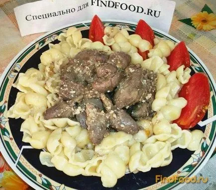 Куряча печінка з серцями рецепт з фото (печінка) Куряча печінка з серцями рецепт з фото