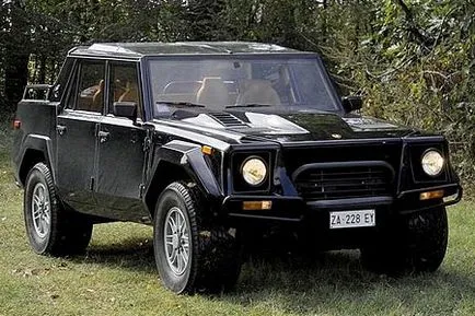 Ламборджині джип - перший люксовий позашляховик від lamborghini