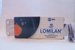 Ломілан інструкція із застосування таблеток і суспензії при алергії (Ломілан сироп) Ломілан інструкція із застосування таблеток і суспензії при алергії