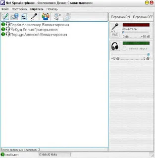 Локальний чат netspeakerphone для організації