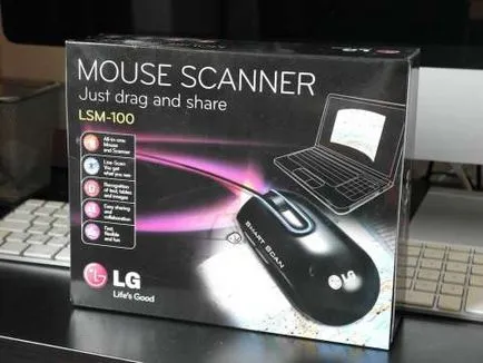 Lg lsm-100 огляд миші з вбудованим сканером (вбудованим) Lg lsm-100 огляд миші з вбудованим сканером