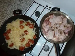 Плов азербайджанський з куркою і солодощами (азербайджанський) Плов азербайджанський з куркою і солодощами