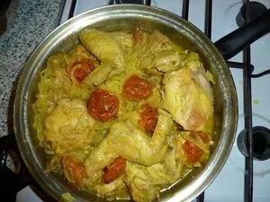 Плов азербайджанський з куркою і солодощами (плов) Плов азербайджанський з куркою і солодощами