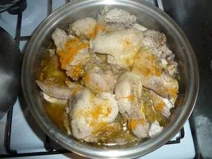 Плов азербайджанський з куркою і солодощами (солодощами) Плов азербайджанський з куркою і солодощами