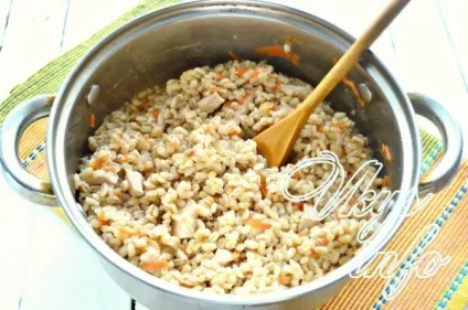 Плов з перловки з куркою рецепт з фото (плов) Плов з перловки з куркою рецепт з фото