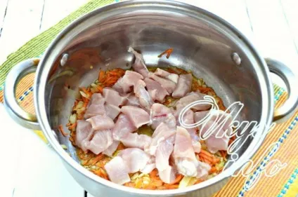 Плов з перловки з куркою рецепт з фото (куркою) Плов з перловки з куркою рецепт з фото