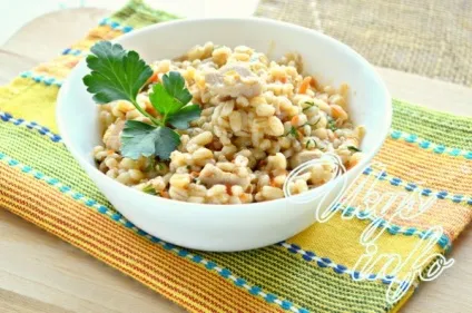 Плов з перловки з куркою рецепт з фото (перловки) Плов з перловки з куркою рецепт з фото