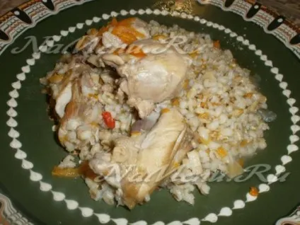 Плов з курки з перловкою