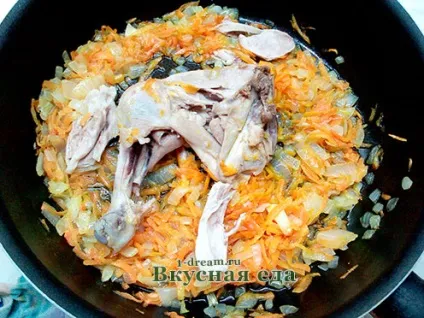 Плов з куркою з преловкі - рецепт з фото - смачна їжа (плов) Плов з куркою з преловкі - рецепт з фото - смачна їжа