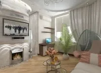 Дизайн вітальні в квартирі (дизайн) Дизайн вітальні в квартирі