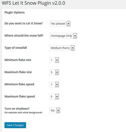 Кращі плагіни снігу на сайті wordpress (снігу) Кращі плагіни снігу на сайті wordpress