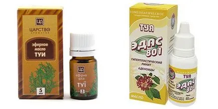 Масло туї при аденоїдах для дітей - корисні властивості, склад і схема лікування з відгуками (дітей) Масло туї при аденоїдах для дітей - корисні властивості, склад і схема лікування з відгуками