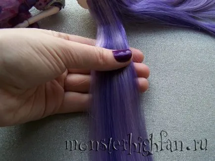 Майстер-клас як привести в порядок затрёпанние волосся, monster high світ монстрів (майстер-клас) Майстер-клас як привести в порядок затрёпанние волосся, monster high світ монстрів