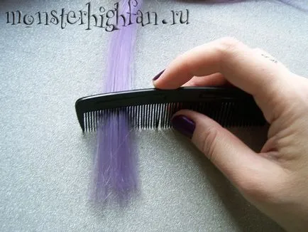 Майстер-клас як привести в порядок затрёпанние волосся, monster high світ монстрів (затрёпанние) Майстер-клас як привести в порядок затрёпанние волосся, monster high світ монстрів